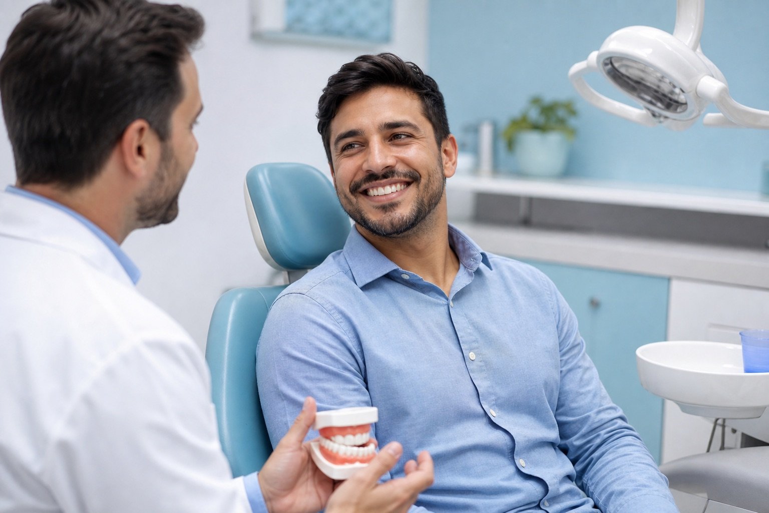 Consulta preventiva para plano odontológico